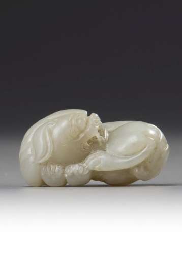 A CHINESE JADE CARVING, QING DYNASTY (1644–1911) 19TH CENTUR...
