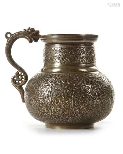 AN OTTOMAN SILVER-GILT JUG,TURKEY, 18TH/19TH CENTURY