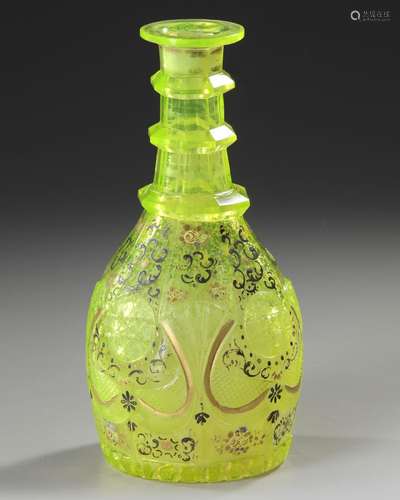 A BOHEMIAN CARAFE, MADE FOR THE OTTOMAN AND ISLAMIC MARKET, ...