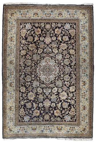 A QOM RUG, PERSIA, 1930