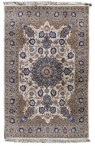 A TABRIZ WOOL AND SILK RUG, PERSIA, 1950