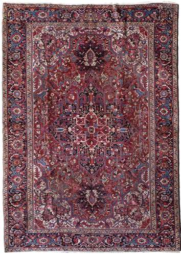 A HERIZ CARPET, PERSIA 1930