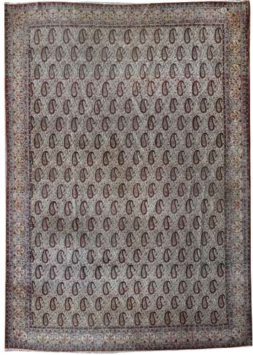 A LARGE QOM CARPET, PERSIA, 1930