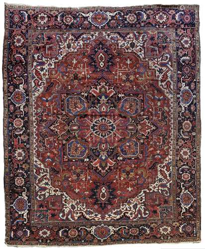 A HERIZ CARPET, PERSIA, 1920