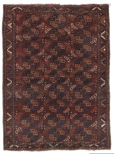 AN ERSARI RUG, TURKMENISTAN, 1900