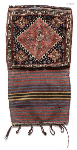 A QASHQAI BAGFACE, PERSIA, LATE 19TH CENTURY