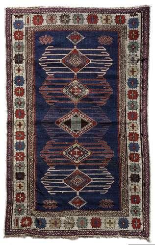 A LENKORAN RUG, CAUCASUS, LATE 19TH CENTURY