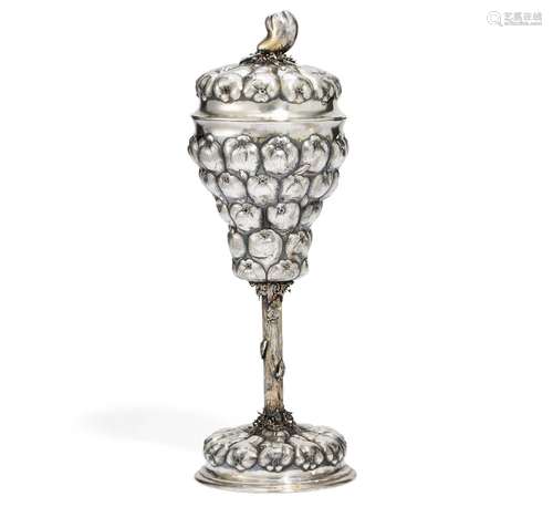 Large Historism Pear Goblet