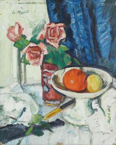 George Leslie Hunter (British, 1877-1931) Pink Roses