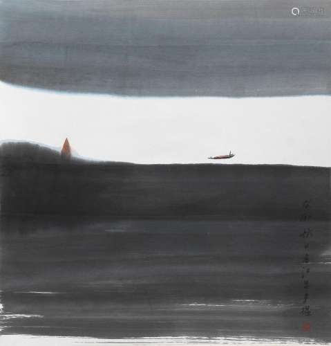 LUI SHOU-KWAN (1919-1975) Journey/Boats, 1963