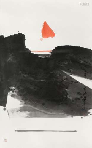 LUI SHOU-KWAN (1919-1975)  Zen Lotus, 1972