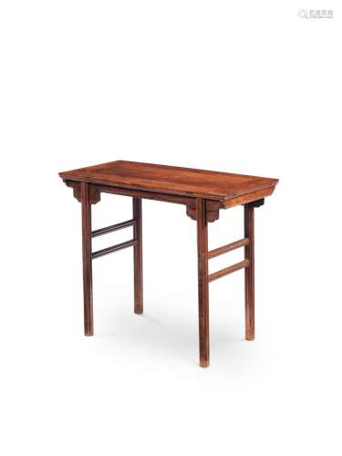 【TP】A VERY RARE HUANGHUALI RECESSED-LEG SIDE TABLE, JIUZHUO ...