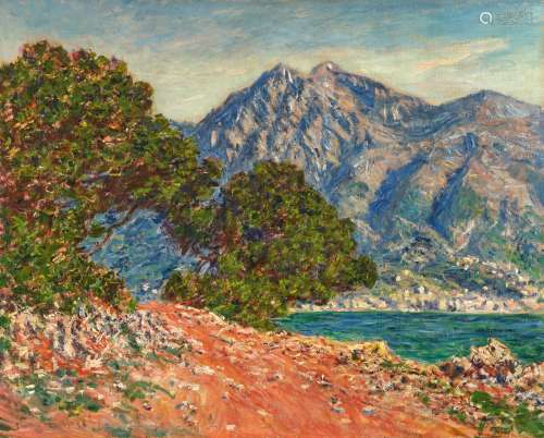 Claude Monet<br />
Au Cap Martin