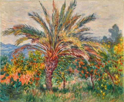 Claude Monet<br />
Palmier à Bordighera