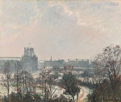 Camille Pissarro<br />
Le Jardin des Tuileries et Le Pavillo...