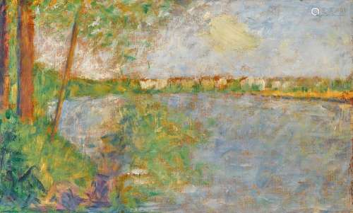 Georges Seurat<br />
Printemps à la Grande Jatte