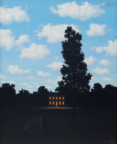 René Magritte<br />
L’Empire des lumières