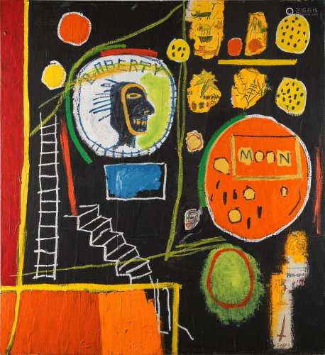 Jean-Michel Basquiat<br />
Moon View