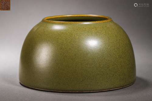 Teadust-glazed Water Pot
