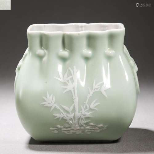 Celadon Glaze Bundle Vase