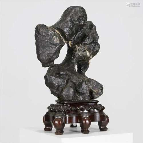 Large Chinese Lingbi scholar's rock