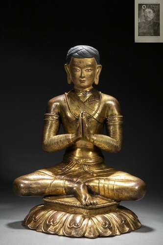 A Bronze-gilt Yogini