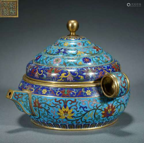 A Cloisonne Enamel ewer