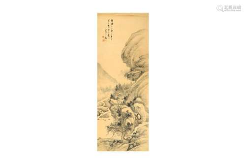 GU YUN 顧澐 (Changzhou, China, 1835-1896) Landscape