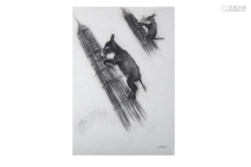 ZHANG HUAN 張洹 (Anyang, China, b. 1965) Untitled (Donkeys) ...