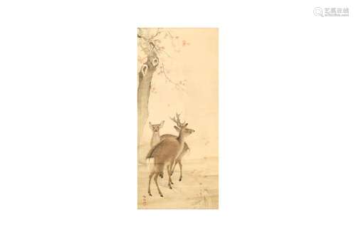 MORI SOSEN (school of 1747 – 1821) Deer