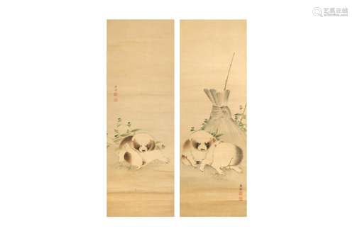 MARUYAMA ŌKYO (follower of, 1733 – 1795) Puppies