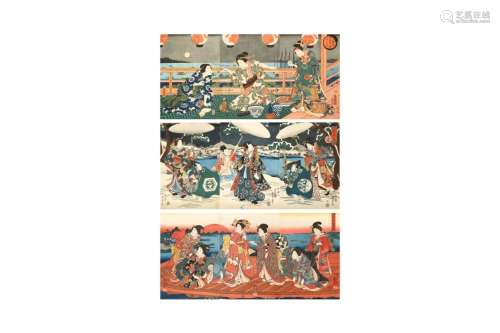 UTAGAWA TOYOKUNI III (1786 – 1865), UTAGAWA KUNIYOSHI (1798 ...