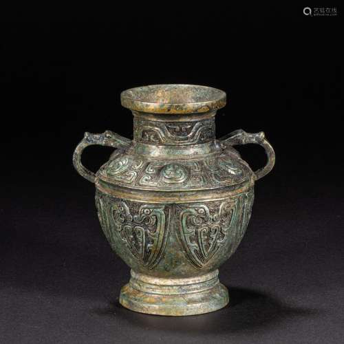 CHINESE BRONZE WARRING STATES PERIOD