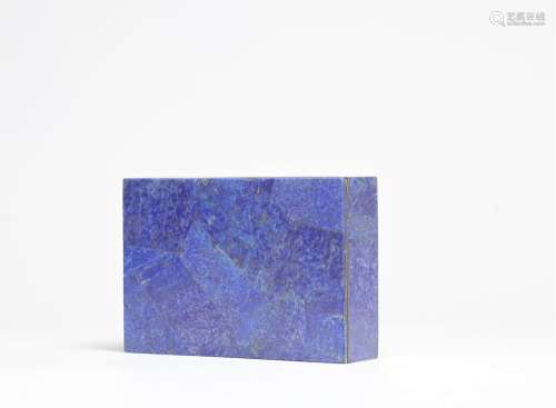 Elégante boite rectangulaire en Lapis-lazuli\nPoids: 670 g\n...