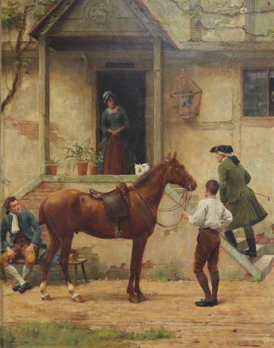 George Goodwin I KILBURNE (1839-1924) huile sur toile \"...