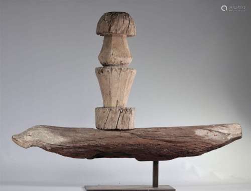 Imposante sculpture des iles Salomon - art Océanie\nPoids: 3...