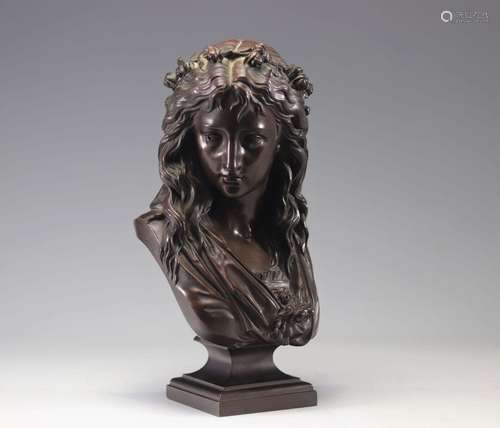 Eugène Antoine AIZELIN (1821-1902) sculpture en bronze \&quo...