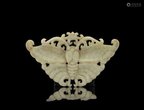 Papillon en jade sculpté néolithique\nPoids: 27 g\nLivraison...