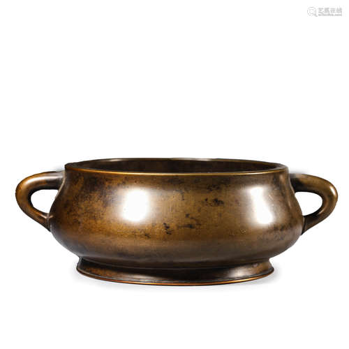 Bronze Double-Eared Censer