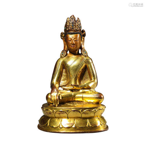 Gold Crown Shakyamuni