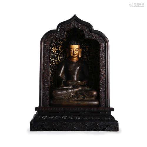 Gilt-Bronze Statue of Buddha