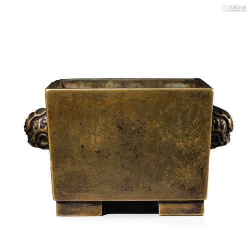 Bronze Double-Eared Censer