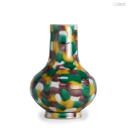 Sancai Glaze Small Vase