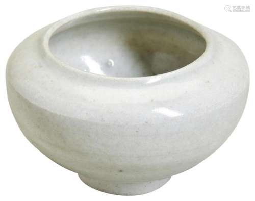 A QINGBAI GLAZED WATERPOT NORTHERN SONG (960 - 1127) the com...