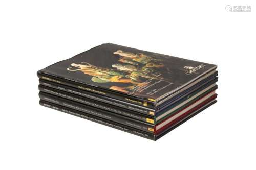 A GROUP OF SIX CHINESE ART AUCTION CATALOGUES 中國藝術拍賣圖...