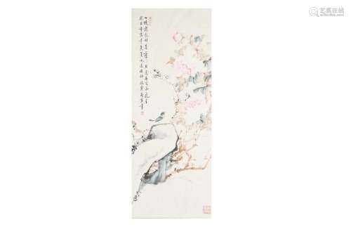 JIN YONGNIAN 靳永年 (b. 1936)  Birds and flowers 花鳥圖
