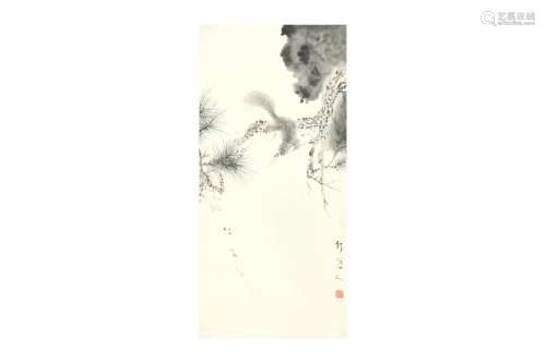 AFTER HUA YAN 華嵒（款）(1682-1756) Squirrel 松鼠圖