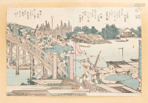 KATSUSHIKA HOKUSAI (1760-1849) EDO PERIOD, C.1806 A Japanese...