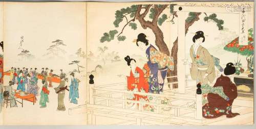 YOSHU / TOYOHARA CHIKANOBU (1838-1912) MEIJI ERA, C.1895 An ...