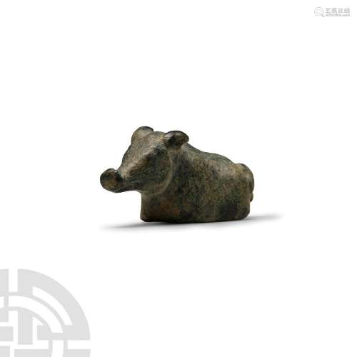 Iron Age Celtic Bronze Boar